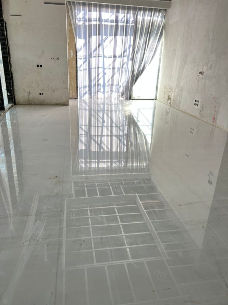 اجرا کفسابی بتن